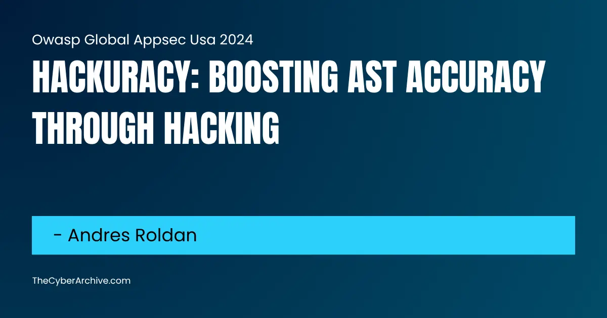 Hackuracy: Boosting AST Accuracy Through Hacking