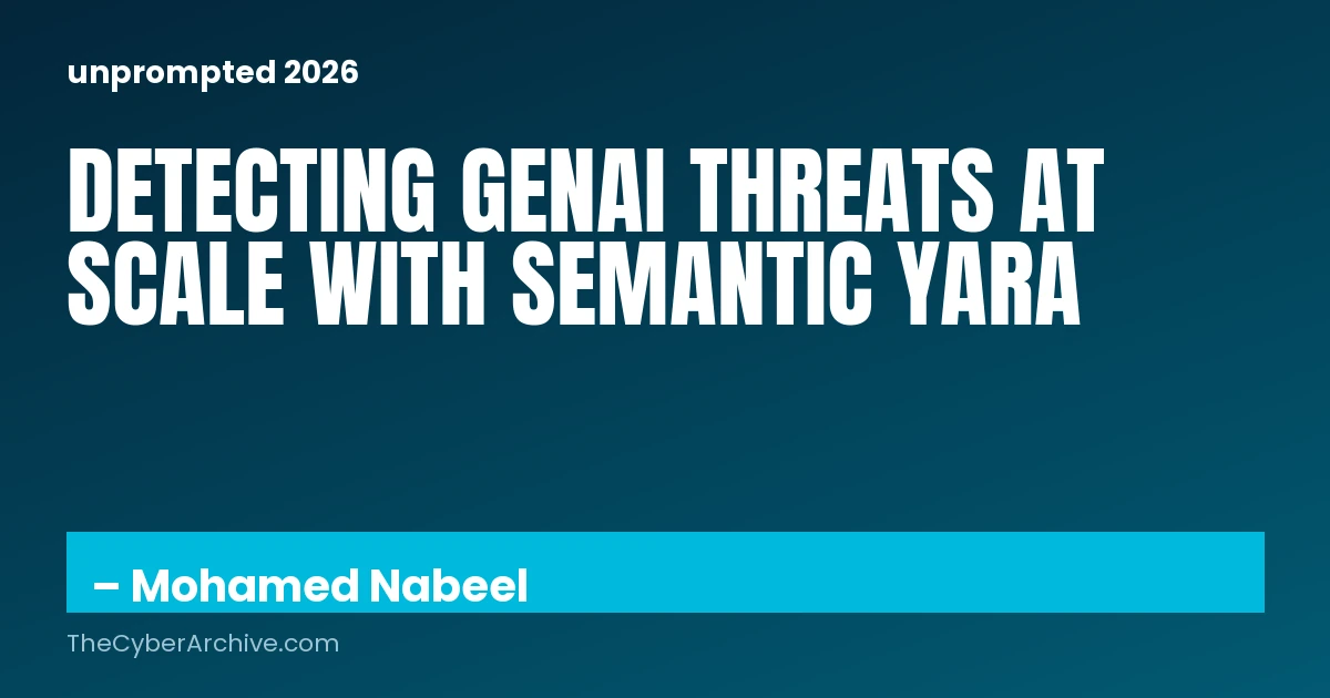 Detecting GenAI Threats at Scale with YARA-Like Semantic Rules 